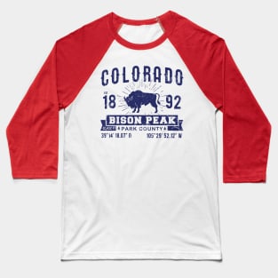 Colorado Bison Peak Baseball T-Shirt